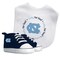 Baby Fanatic 2 Piece Bid and Shoes - NCAA UNC Tar Heels - White Unisex Infant Apparel